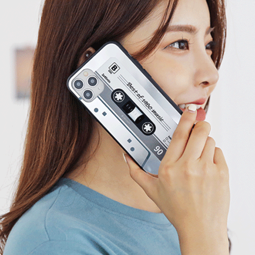 韓國直送 | M30 懷舊錄音帶 -鏡面手機殼 iPhone / Samsung Galaxy