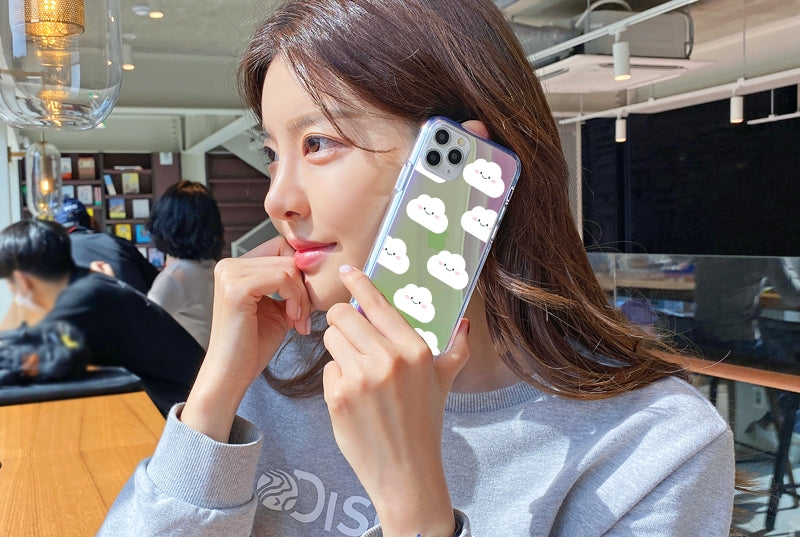 韓國直送 | M59 雲仔 炫彩半透鏡面手機殼 iPhone / Samsung Galaxy系列