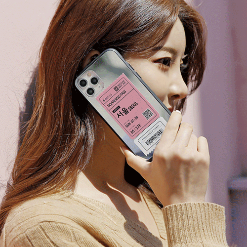 韓國直送 | M31 Boarding Pass -鏡面手機殼 iPhone / Samsung Galaxy
