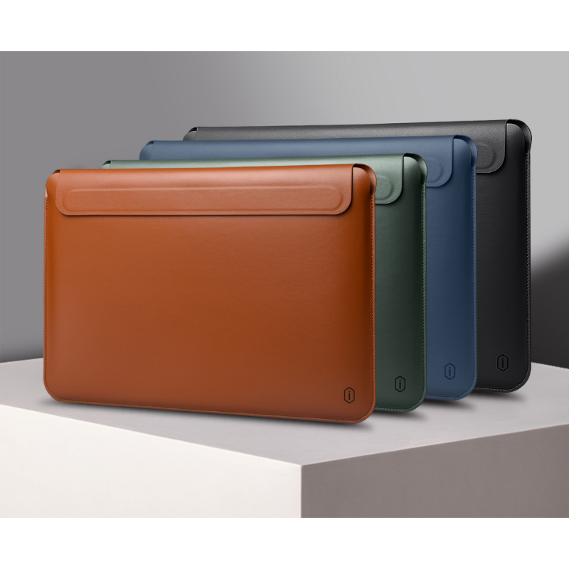 WIWU |《SkinPro II》簡約纖薄皮革袋  MacBook 系列/ 12"-16"手提電腦通用