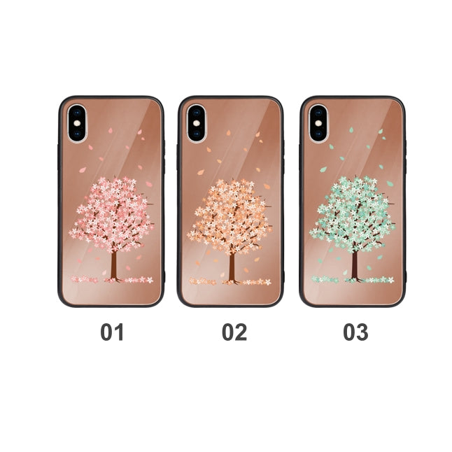 韓國直送 | M29 櫻花樹 - 銀鏡面手機殼 iPhone / Samsung Galaxy 系列