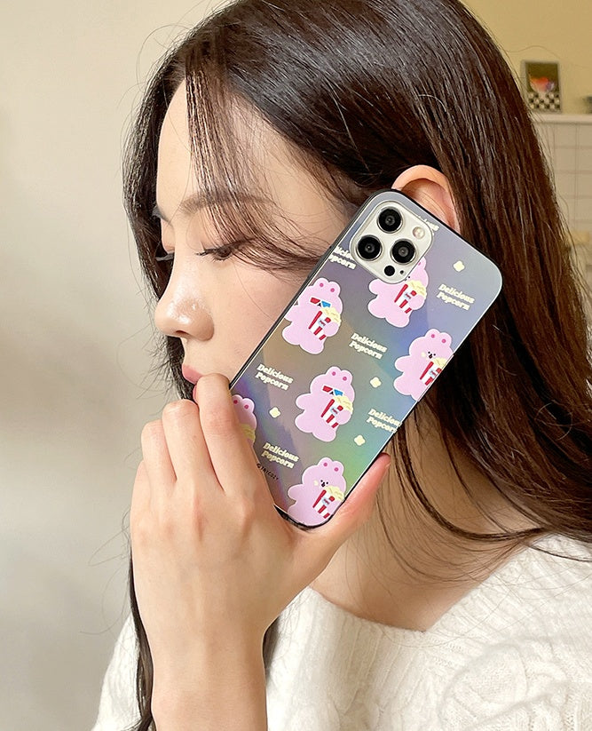 韓國直送 | M61 POPCORN YUM - 炫彩鏡面手機殼 iPhone / Samsung Galaxy