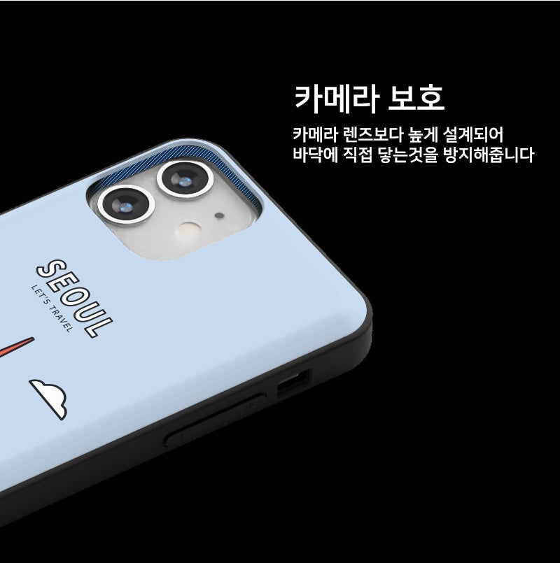 韓國直送 | C64 TRAVEL CARD - 放卡手機殼 iPhone/ Samsung Galaxy
