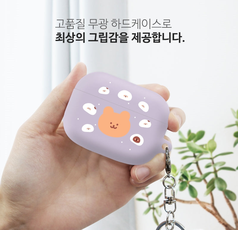 韓國直送 | A05 Winter Animals (實色/透明) - AirPods Pro 1/2代保護殼 (送掛扣)