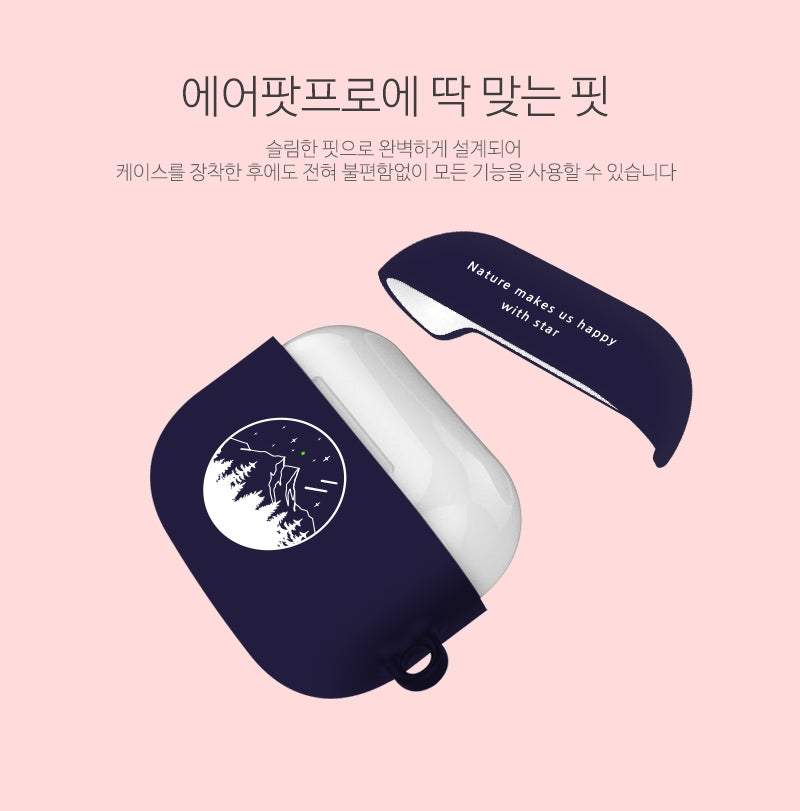 韓國直送 | A02 Nature - AirPods Pro 1/2代保護殼 (送掛扣)