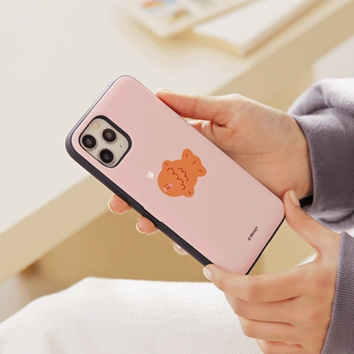 韓國直送 | C51 韓式小食 - 放卡手機殼 iPhone/ Samsung Galaxy