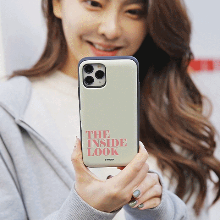 韓國直送 | C52 Typography - 放卡手機殼 iPhone/ Samsung Galaxy