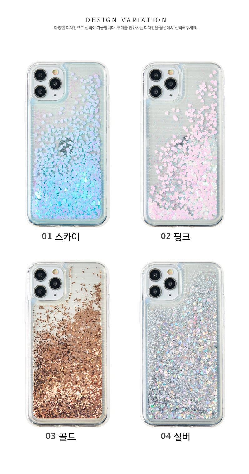 韓國直送 | LS1 流星雨 -流沙動態手機殼 iPhone / Samsung Galaxy