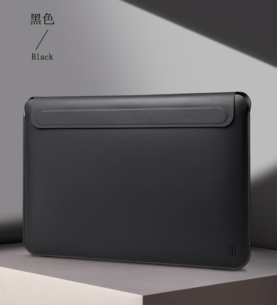 WIWU |《SkinPro II》簡約纖薄皮革袋  MacBook 系列/ 12"-16"手提電腦通用