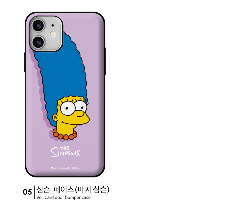 韓版正品直送 |【The Simpsons】阿森一族頭像 - 放卡手機殼 iPhone/ Samsung Galaxy